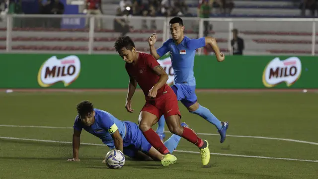 Osvaldo Haay - Timnas Indonesia U-22 Vs Timnas Singapura