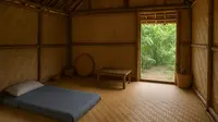 9 Inspirasi Desain Rumah Panggung Klasik Berdinding Anyaman Bambu dengan Sentuhan Islami, Bikin Betah dan Nyaman