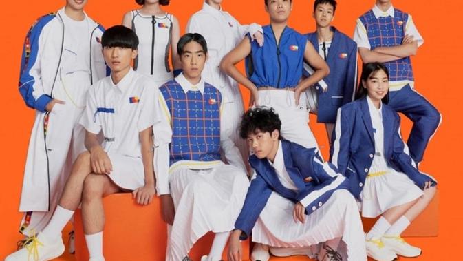 Desainer Taiwan, Angus Chiang, merilis koleksi seragam sekolah netral gender. (dok. projectuni-form.com.tw)