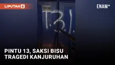 Kengerian di Pintu 13 Stadion Kanjuruhan