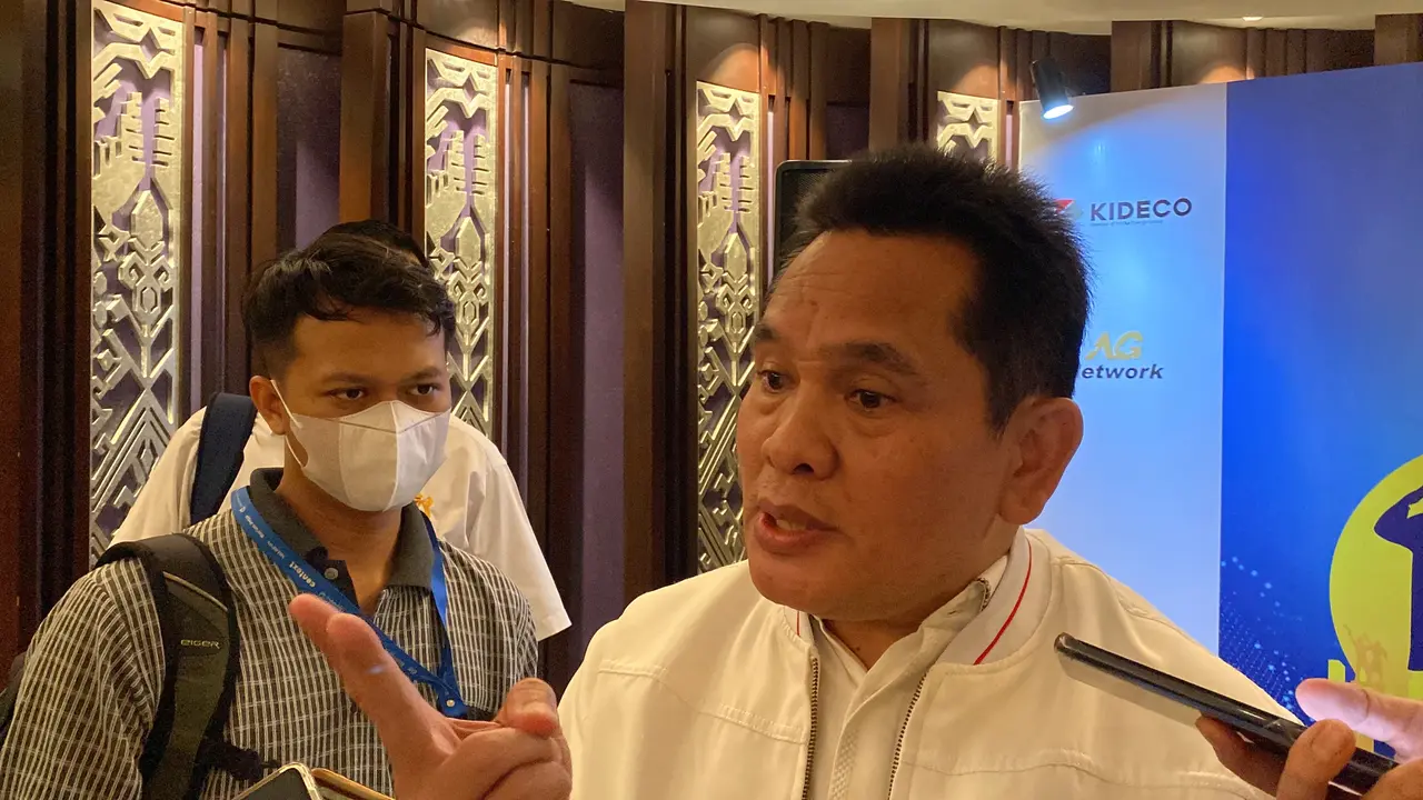 Wakil Ketua Umum Kadin Indonedia bidang Pengembangan Otonomi Daerah Sarman Simanjorang.