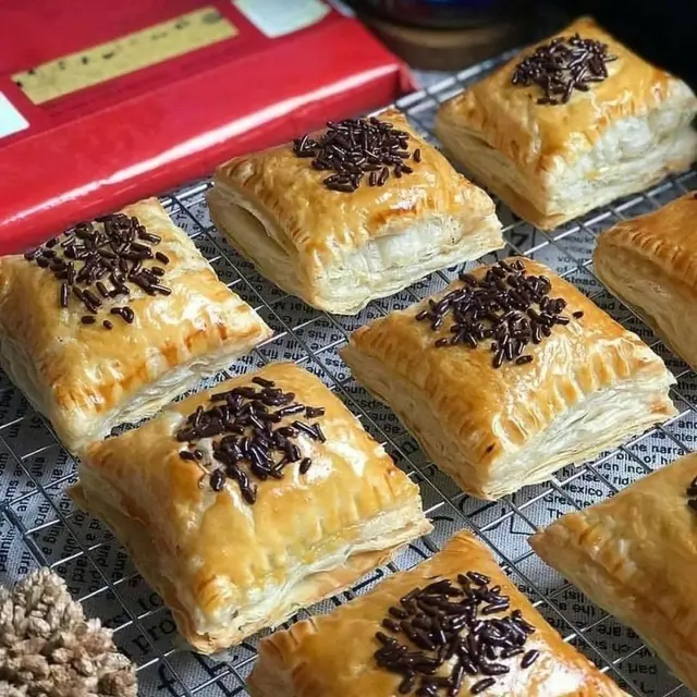 ilustrasi resep camilan puff pastry yang mudah dan enak/Instagram/@shirleyliem