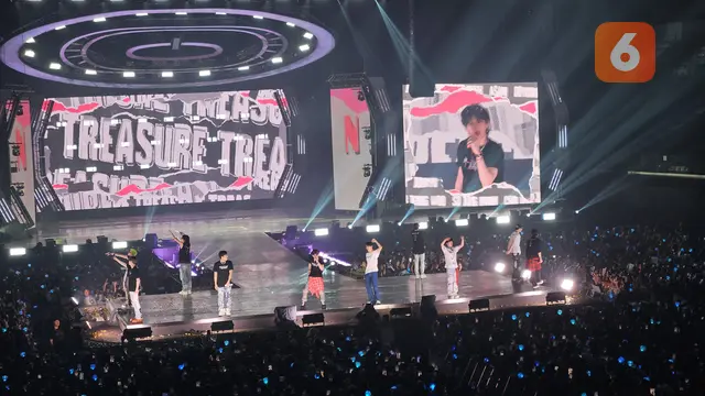 Lagu Baru Yoshi TREASURE "STUPID" Disambut Histeris di Konser Jakarta (Foto: Aditya Eka Prawira/Liputan6.com)