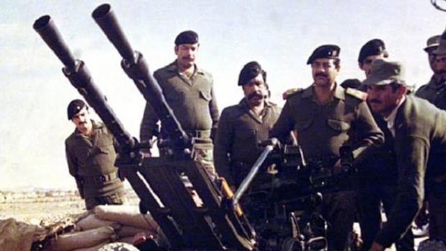 Sadam Hussein di Perang Iran-Irak