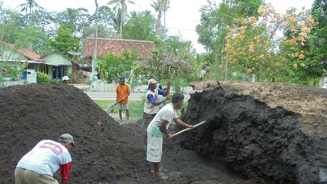 Pupuk organik dari limbah sawit