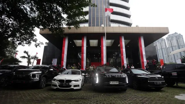 Penampakan 22 Kendaraan Mewah Disita KPK dari OTT Immanuel Ebenezer alias Noel