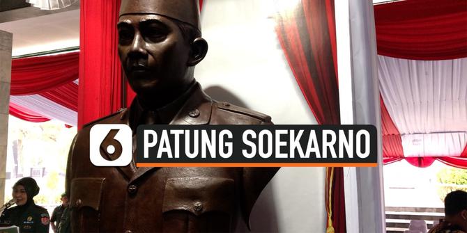 VIDEO: Didampingi Prabowo, Megawati Resmikan Patung Bung Karno di Magelang
