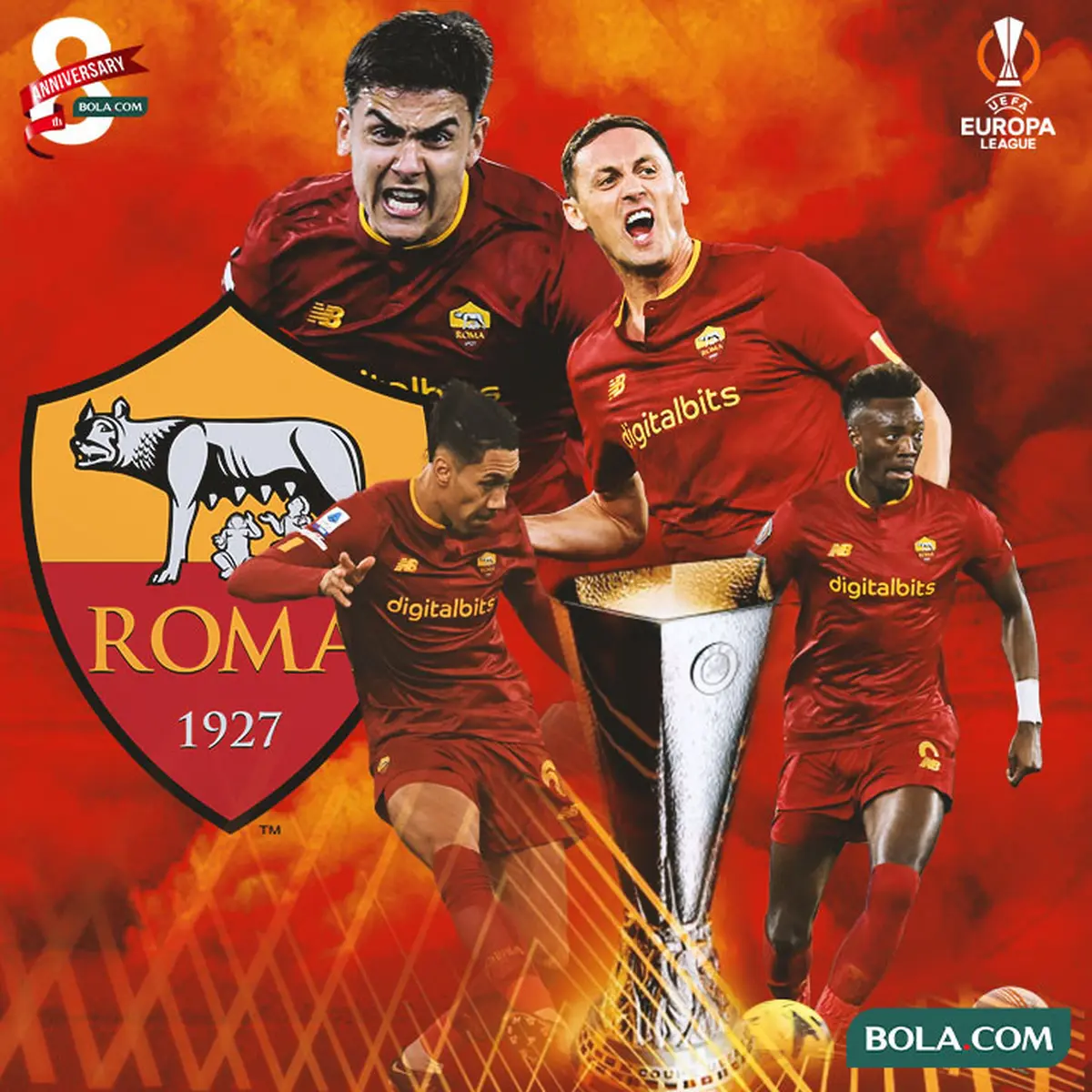 AS Roma, Raksasa Liga Italia yang Kini Tak Lagi Menakutkan - Dunia Bola.com