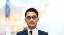 "Pevita itu orangnya rileks banget. Itu yang gue salut sih. Gue harus mulai contoh kesantaian lo menghadapi sesuatu. Dia hard worker banget dan jarang komplain," ungkap Afgansyah Reza, di kawasan SCBD, Jumat (10/2/2017). (Nurwahyunan/Bintang.com)