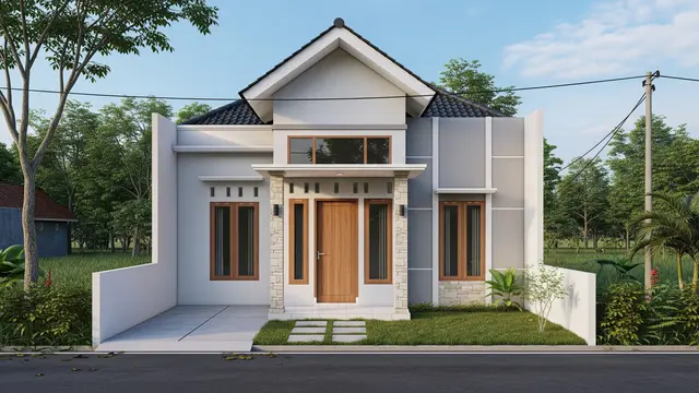 Desain Rumah Sederhana Tapi Terlihat Elegan