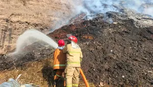 Penyebab Bekas Tambang di Banyuwangi Terbakar