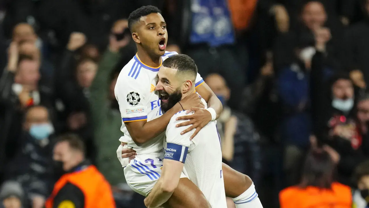 Foto: Karim Benzema Lagi-Lagi Jadi Petaka Bagi Chelsea, Real Madrid Genggam Tiket Semifinal Liga Champions