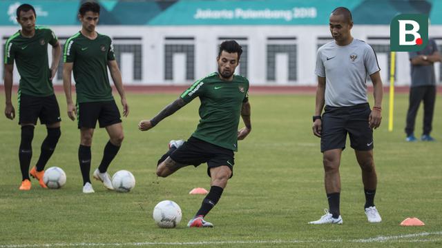 Latihan Timnas Indonesia