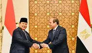 Presiden Mesir Bakal Temui Prabowo di Indonesia