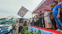 Gunakan Armada Bus, Pj Gubernur Jateng Lepas 11.600 Orang Warganya Mudik Gratis di Taman Mini Indonesia Indah (TMII) Jakarta pada Sabtu, (6/4)/Istimewa.