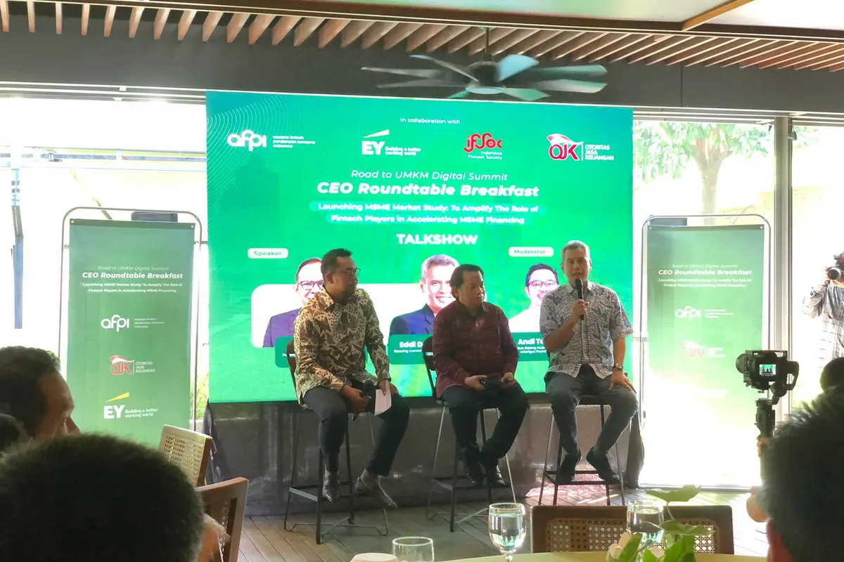 Asosiasi Fintech Pendanaan Bersama Indonesia (AFPI) bekerja sama dengan EY Parthenon Indonesia meluncurkan riset berjudul Studi Pasar dan Advokasi Kebijakan UMKM Indonesia.