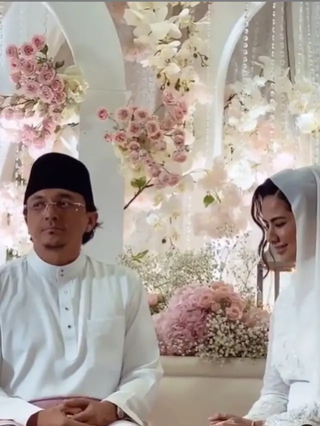 7 Momen Pernikahan Engku Emran dan Noor Nabila, Sah Jadi Suami-istri