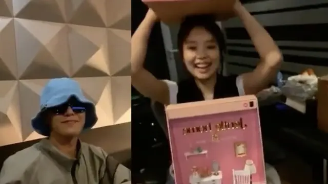 Sesi Instagram Live Jennie Blackpink. (Instagram/ jennierubyjane via Soompi)