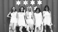 Ladies Code mendapatkan penghargaan khusus dari MelOn Awards 2014 hingga membuat suasana menjadi syahdu.