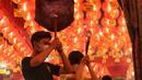 Saat Imlek adalah waktu yang tepat untuk berkumpul bersama keluarga dan mengucapkan syukur atas berkah yang diterima tahun kemarin. (Liputan6.com/Angga Yuniar)