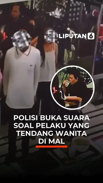 Polisi Buka Suara Soal Pelaku yang Tendang Wanita di Mal