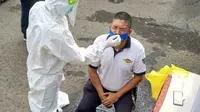 2 Dua Penumpang KRL Positif Corona, Terminal Bogor Gelar Tes Swab
