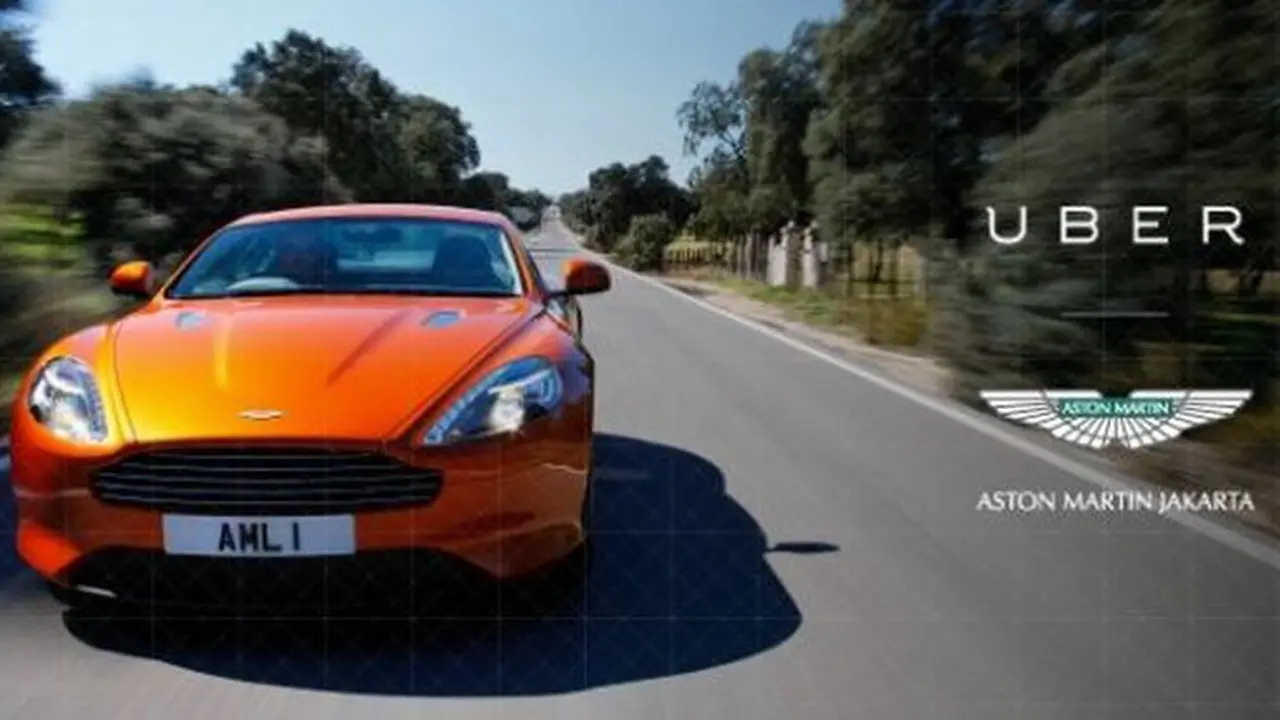 Uber Beri Kesempatan Coba Aston Martin Gratis Buat Warga Jakarta