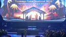 Perayaan Natal Nasional 2024 mengambil tema Marilah Sekarang Kita Pergi ke Betlehem. (Liputan6.com/Herman Zakharia)