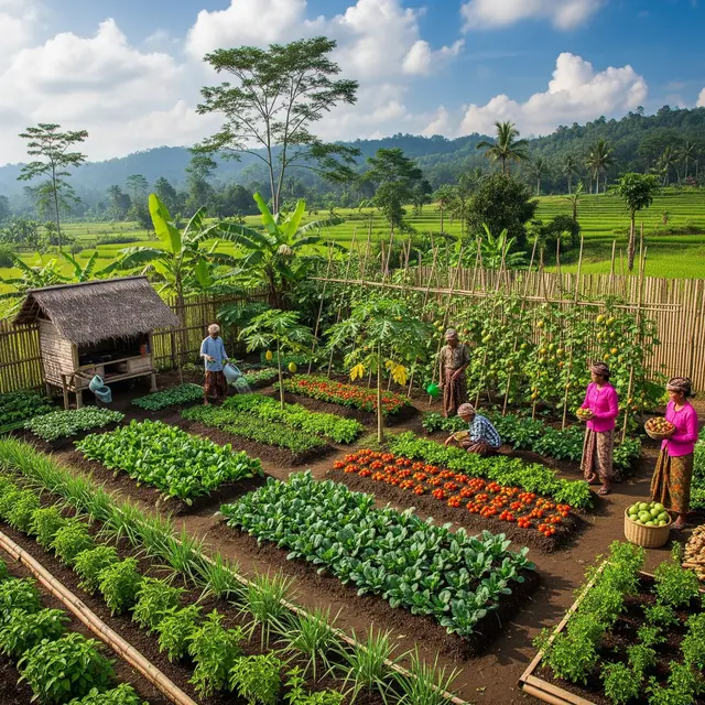 9 Ide Kebun Bersama untuk Program Desa Mandiri Pangan, Inovatif dan Berkelanjutan