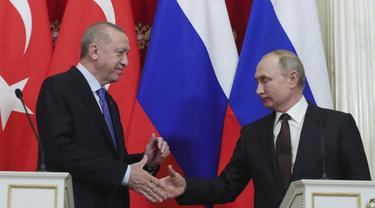 Pertemuan antara Recep Tayyip Erdogan dan Vladimir Putin menghasilkan keputusan untuk mengadakan gencatan senjata di Idib.