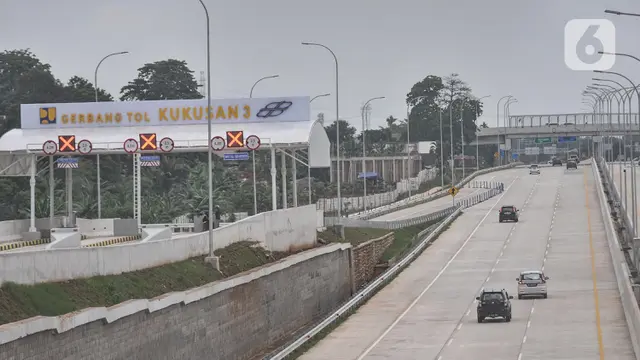 Tol Cijago Seksi 3A Kukusan-Krukut Dibuka Gratis selama Libur Nataru