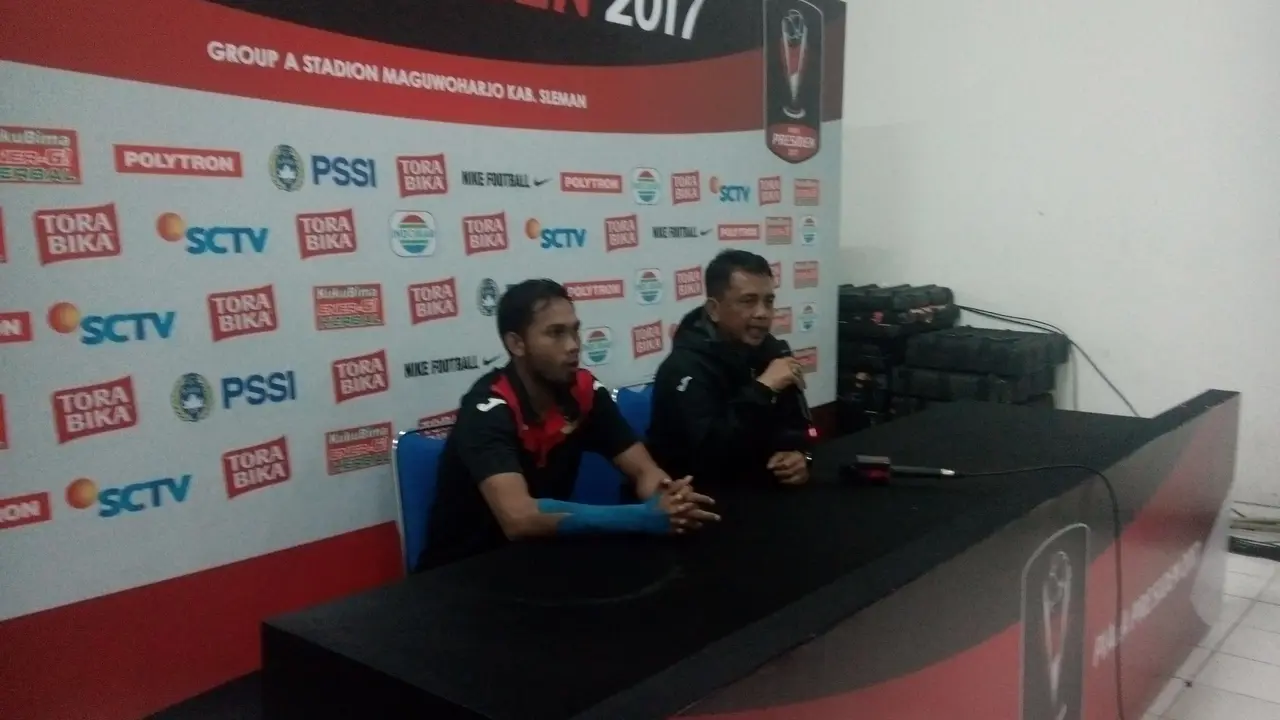 Pelatih Mitra Kukar Jafri Sastra