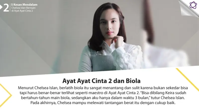 5 Kesan Mendalam Chelsea Islan Bermain di Ayat Ayat Cinta 2.  (Digital Imaging: Nurman Abdul Hakim/Bintang.com)