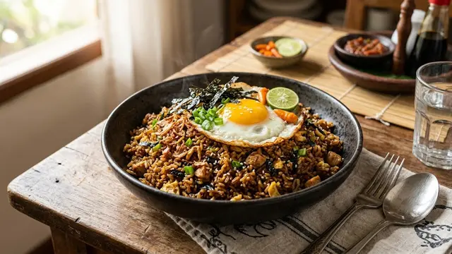 Resep Nasi Goreng Nori Gurih Umami yang Praktis/AI Generated