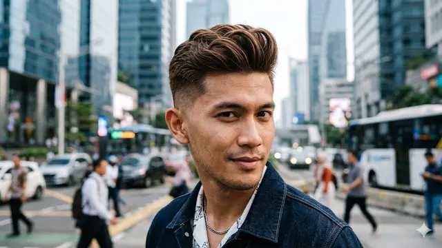Gaya Rambut Pria agar Terlihat Tirus
