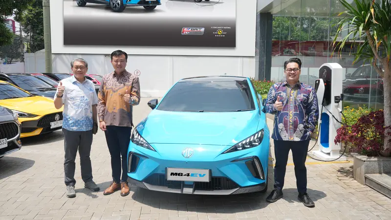 Perkuat Ekosistem Mobil Listrik di Seluruh Dealer, MG Siap Menyambut MG4 EV