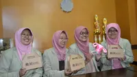 Kehadiran Mikopil si boneka rahim perempuan dinilai mampu mendisiplinkan pengguna pil KB. (Liputan6.com/Yanuar H)