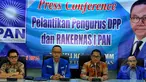 Fraksi PAN menggelar konferensi pers terkait persiapan Rapat kerja Nasional (Rakernas) I dan pelantikan pengurus PAN Zulkifli Hasan di Ruang FPAN Gedung Nusantara I Komplek Parlemen, Senayan, Jakarta, Senin (4/5/2015). (Liputan6.com/Andrian M Tunay)