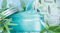 Berikut sensasi saat menggunakan losion berbahan dasar Verbena yang segar bak mandi air es. (Foto: Dok. Loccitane)