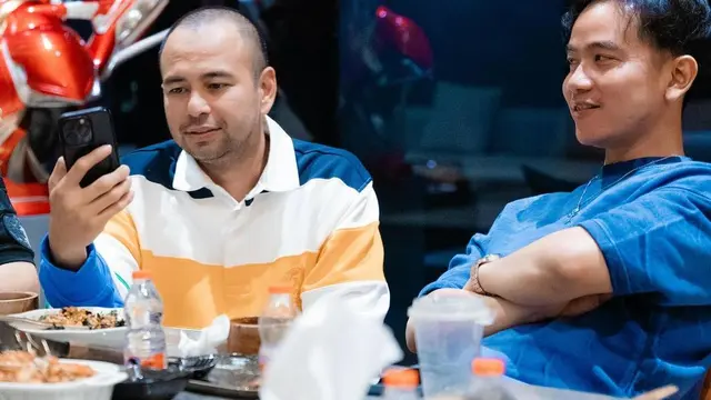 Raffi Ahmad dan Gibran Rakabuming Raka