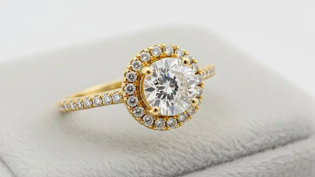 Model Cincin Emas Berlian untuk Ibu Usia 45 Tahun