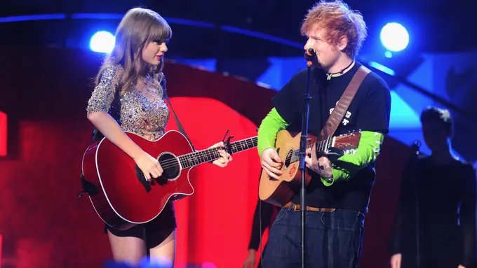 [Bintang] Kebanggaan Ed Sheeran Terlibat di Lagu Baru Taylor Swift
