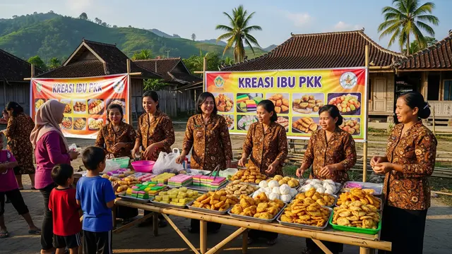 Ide Usaha Keripik Aneka Rasa Bersama Ibu PKK Berbasis Makanan Ringan/Gemini AI