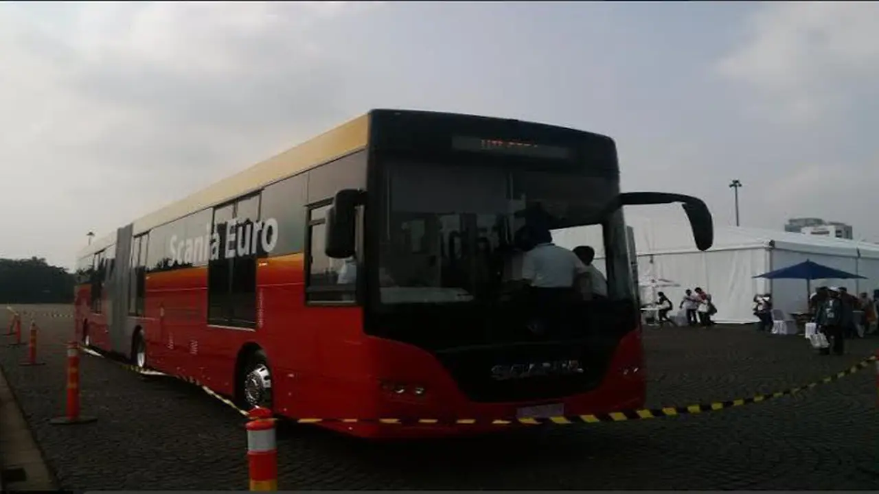 Bus Gandeng Scania