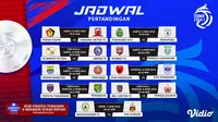 Link Live Streaming BRI Liga 1 2021/2022 Pekan ke-28 di Vidio, 5-7 Maret 2022. (Sumber : dok. vidio.com)