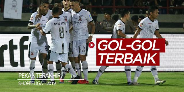VIDEO: 5 Gol Terbaik Pekan Ke-34 Liga 1 2019