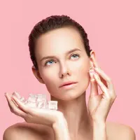 ilustrasi 5 Manfaat Es Batu untuk Wajah Agar Awet Muda/Oleksandr Zamuruiev/shutterstock