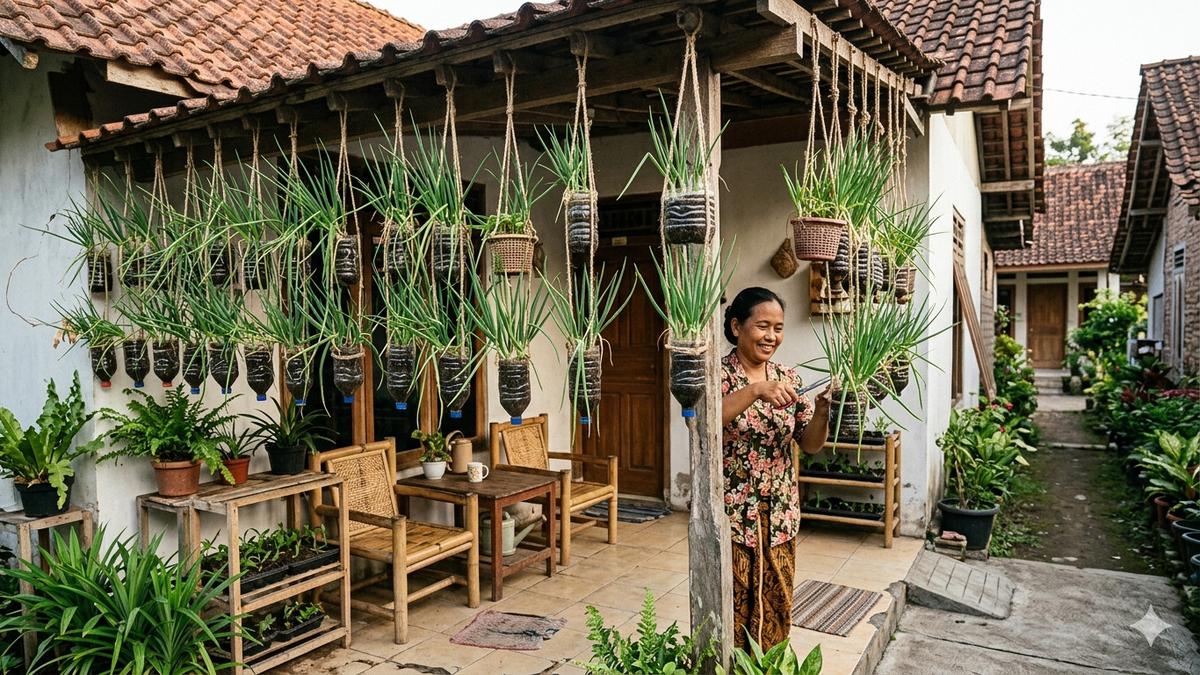 8 Cara Membuat Kebun Bawang Merah Gantung, Jaminan Tumbuh Subur