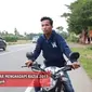 Modus pengendara sepeda motor saat ada razia. (Instagram Satlantas Aceh Besar)