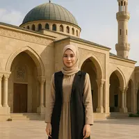 Outer Tanpa Lengan untuk Gamis, Inspirasi Tampil Stylis (created by AI)